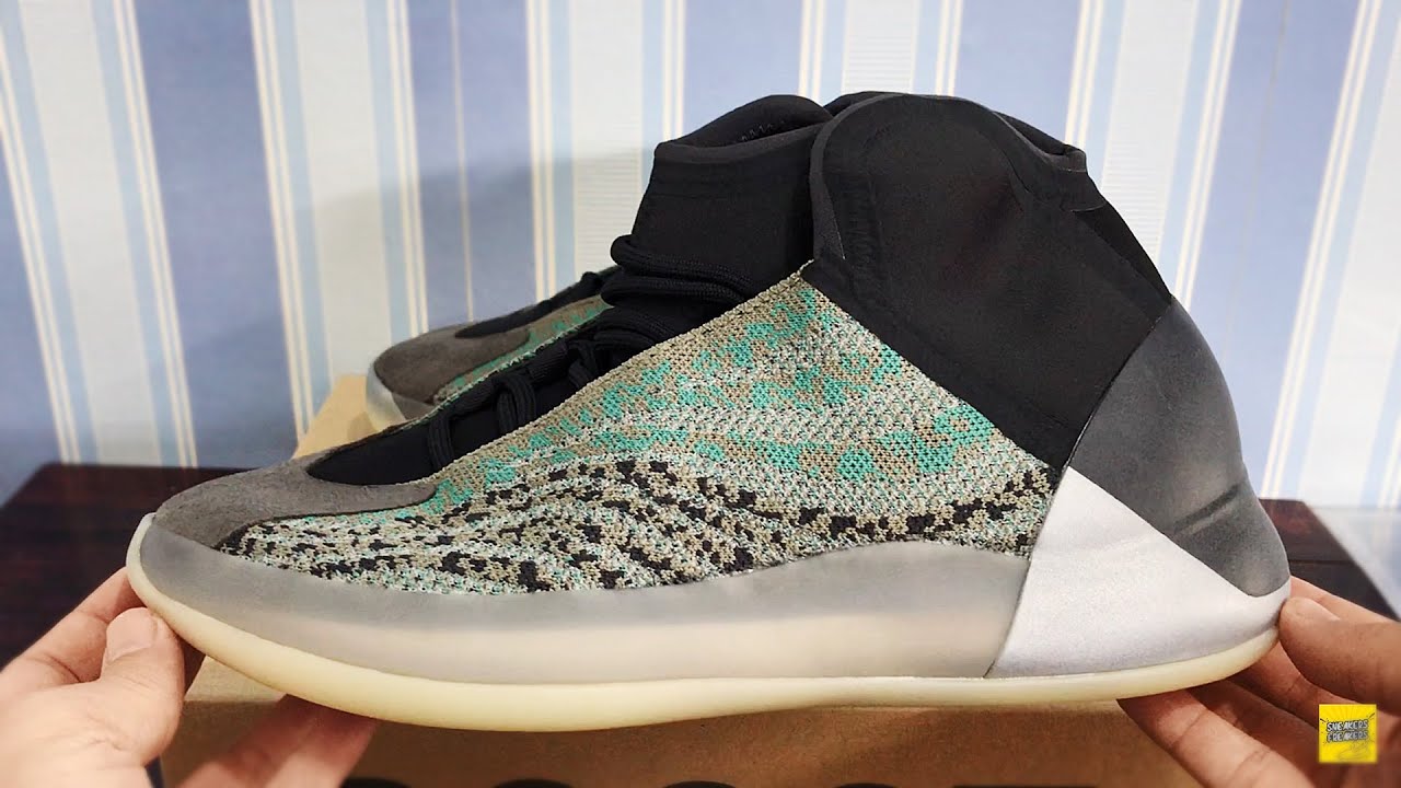 Yeezy Quantum QNTM Teal Blue Unboxing