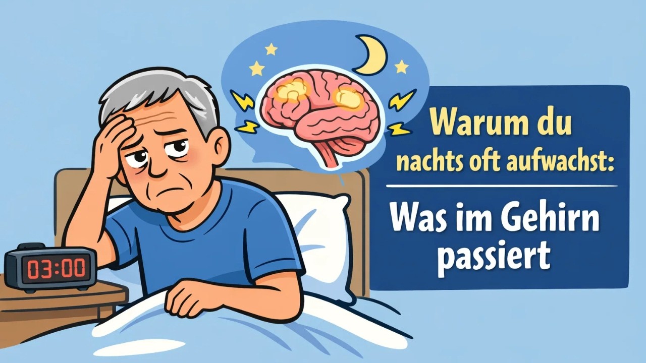 Was passiert im Gehirn, wenn du häufig mitten in der Nacht aufwachst?