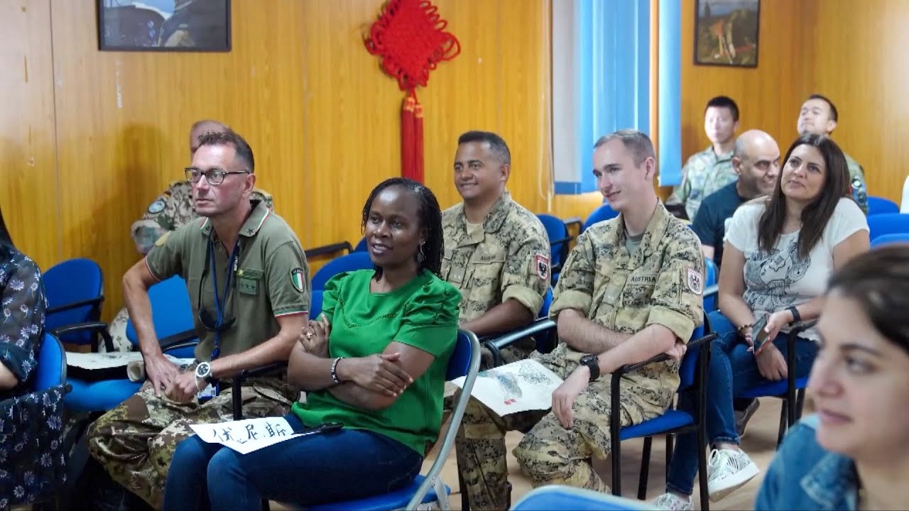 China's peacekeepers to Lebanon open language and TCM training courses