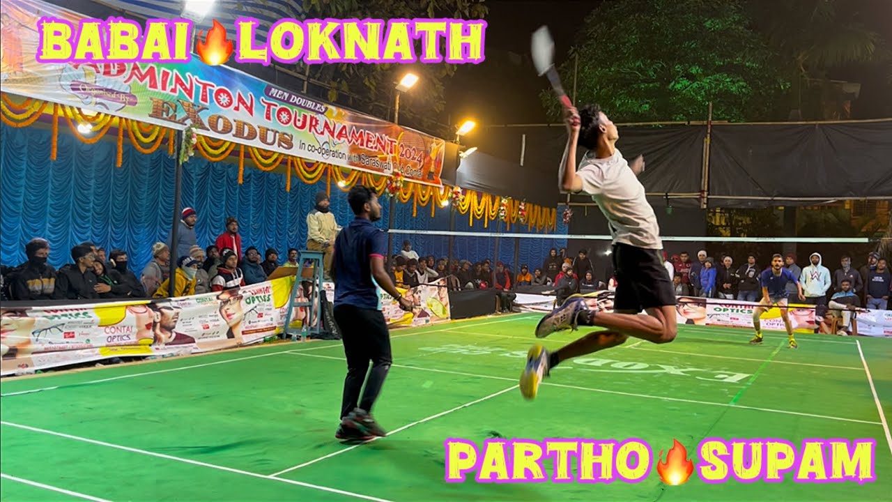 Lovely Badminton Tournament Partho🔥Supam🆚Babai🔥Loknath #shuttlershubho #badminton #badmintonmatch 