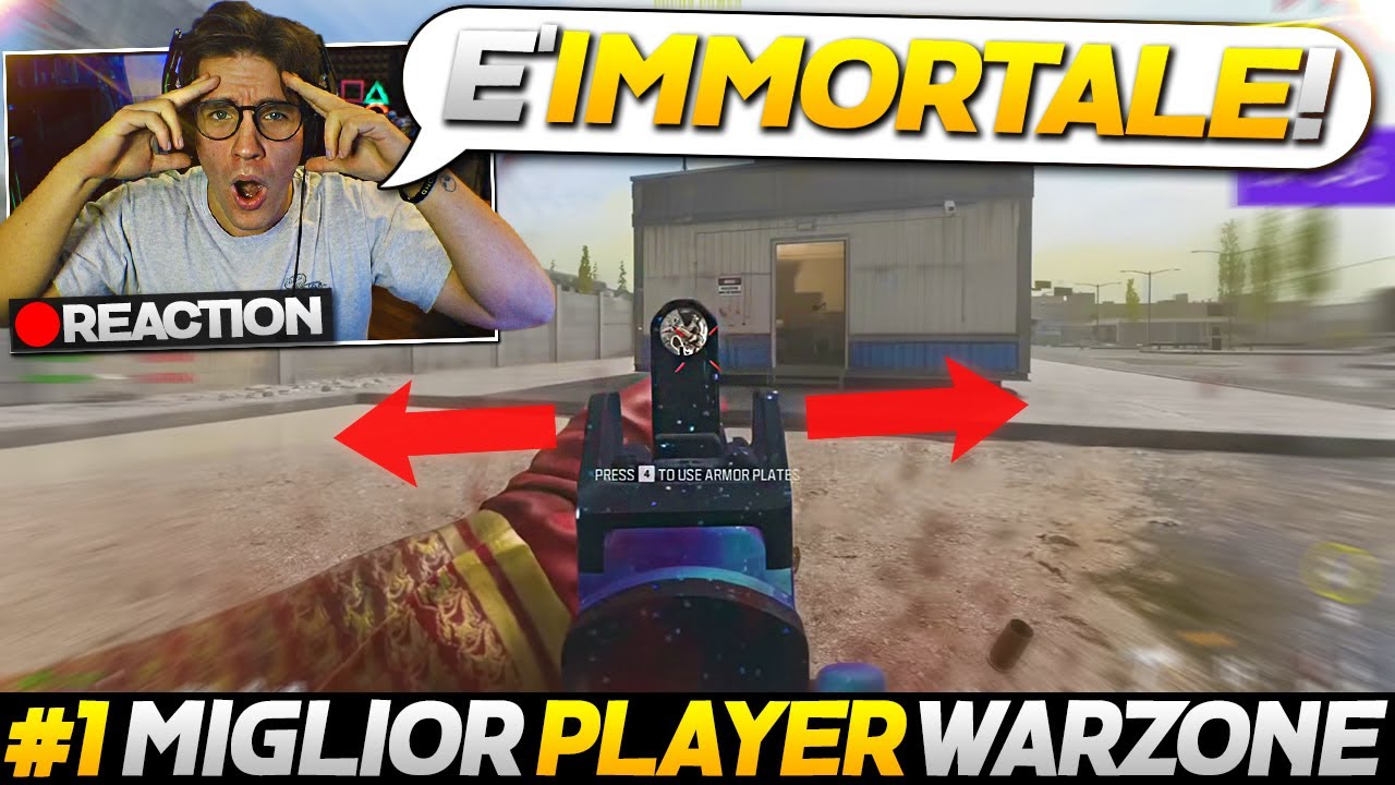 IL MOVEMENT SEGRETO *ROTTO* del #1 PLAYER MIGLIORE al MONDO su WARZONE 3! INCREDIBILE 😱 [REACTION]