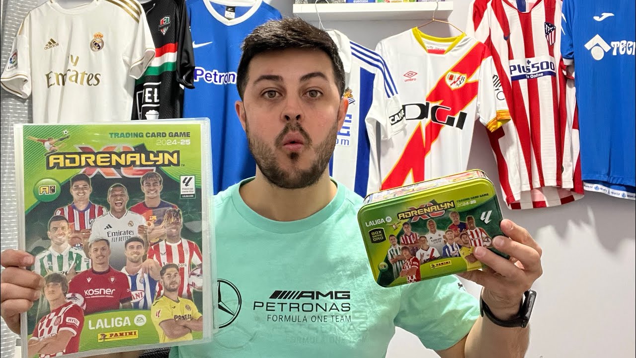 Apertura 50 sobres y una Caja Tin box Oro de Adrenalyn XL 24/25 COMPLETAMOS LA COLECCIÓN!???