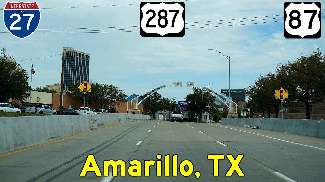 2K22 (EP 28) Interstate 27 North in Amarillo, Texas & US-87/US-287 North to Dumas, Texas