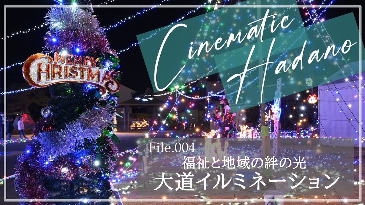 【Cinematic Hadano】File 004「大道イルミネーション」