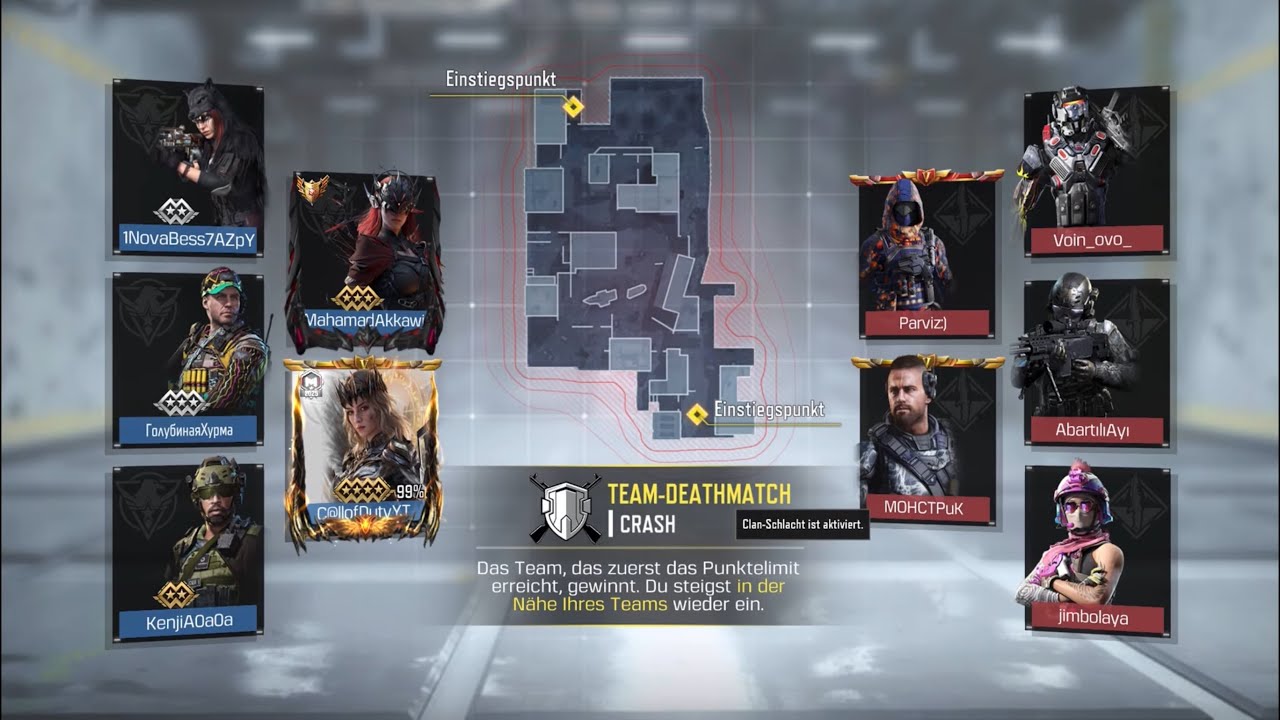 ✨💣✨Call of Duty mobile „Crash“ Team Deathmatch, ✨🥇1st.✨💥LEGENDÄRY💥🌟 Season 6/🩸KN 44Warbreaker👊