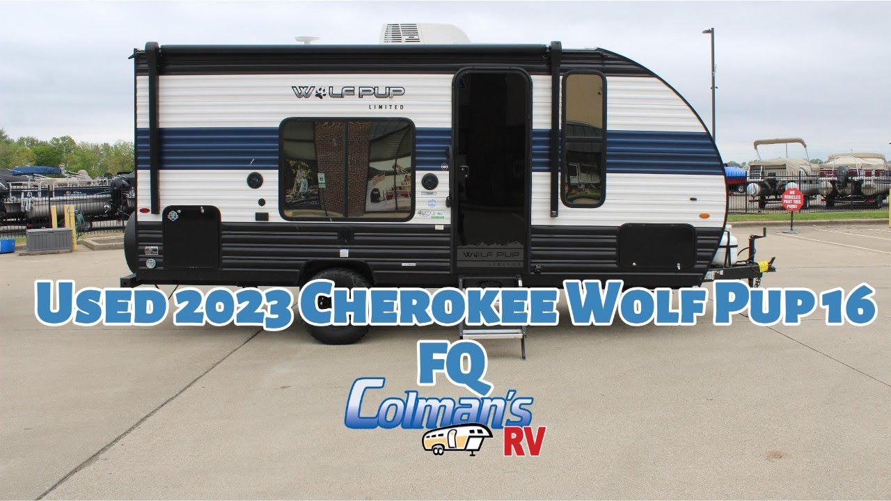 2023 Cherokee Wolf Pup 16FQ | Compact Travel Trailer with Big Features