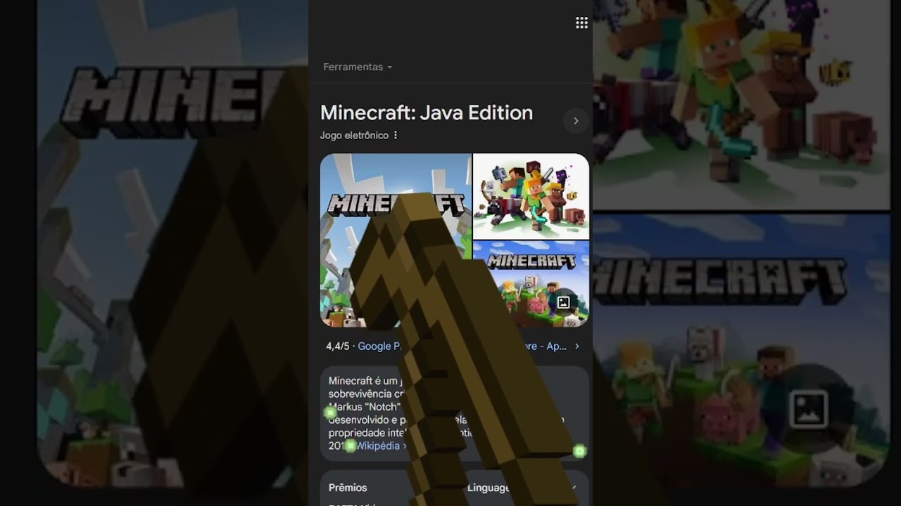 JOGAR MINECRAFT PELO GOOGLE? #minecraft #google