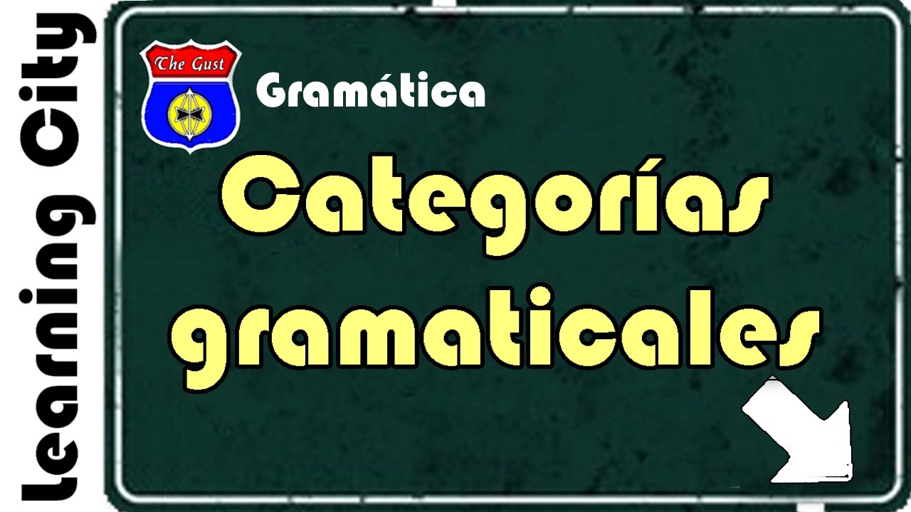 Categorías gramaticales
