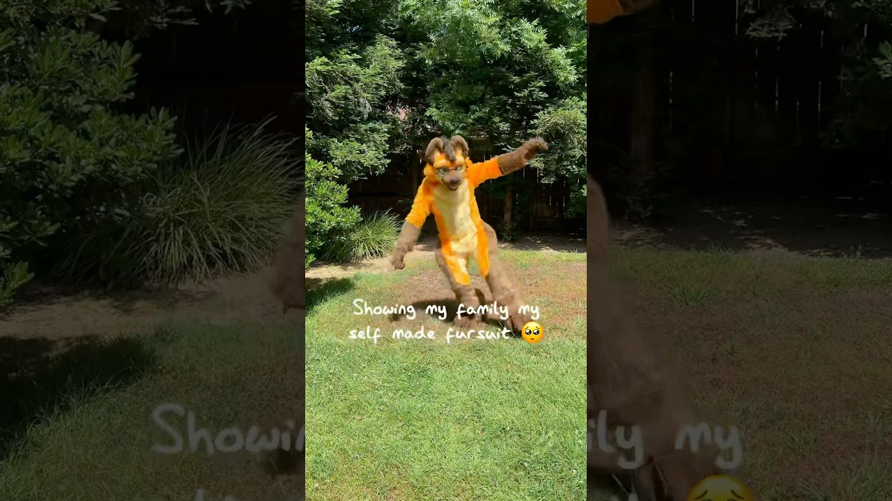 My Family Sees My Full Fursuit For The First Time 