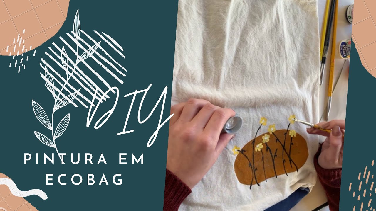 DIY Pintura em Ecobag 🎨