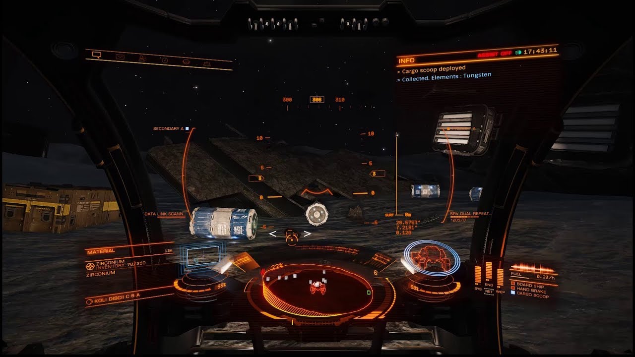 [Tutorial Elite Dangerous] Como farmar todos os materiais minerais facilmente - Engenheiros