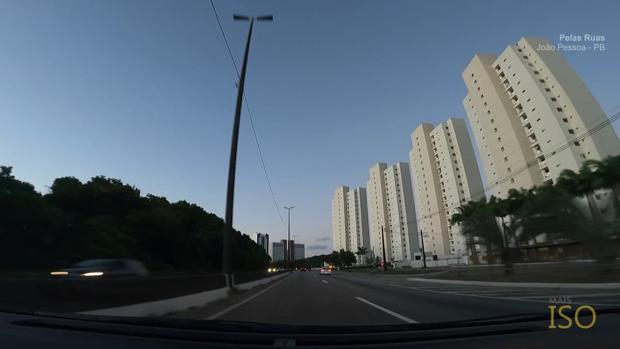 João Pessoa PB - Pelas Ruas Ep. 21. Entardecer na BR 230.