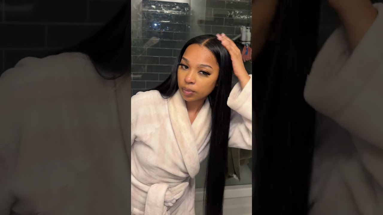 I want an effortlessly flawless look and soft hair. 🥰💖 