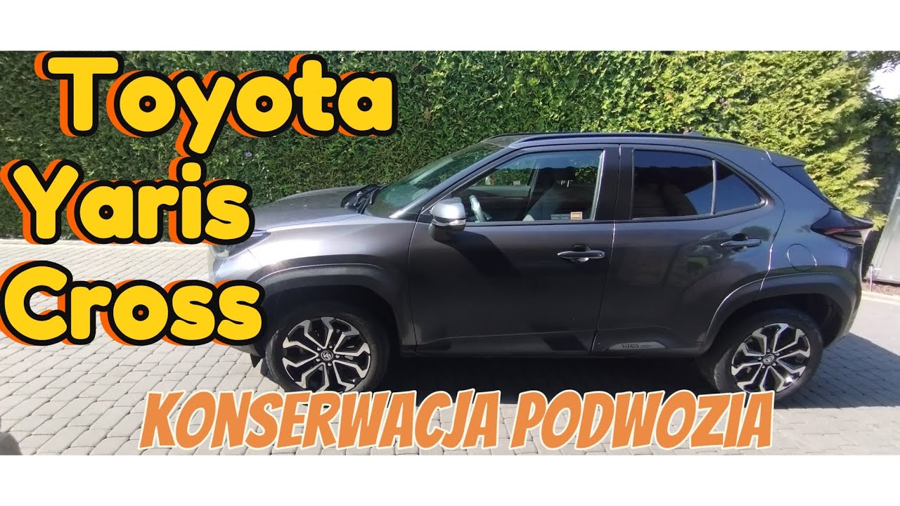 Toyota Yaris Cross Konserwacja podwozia. 