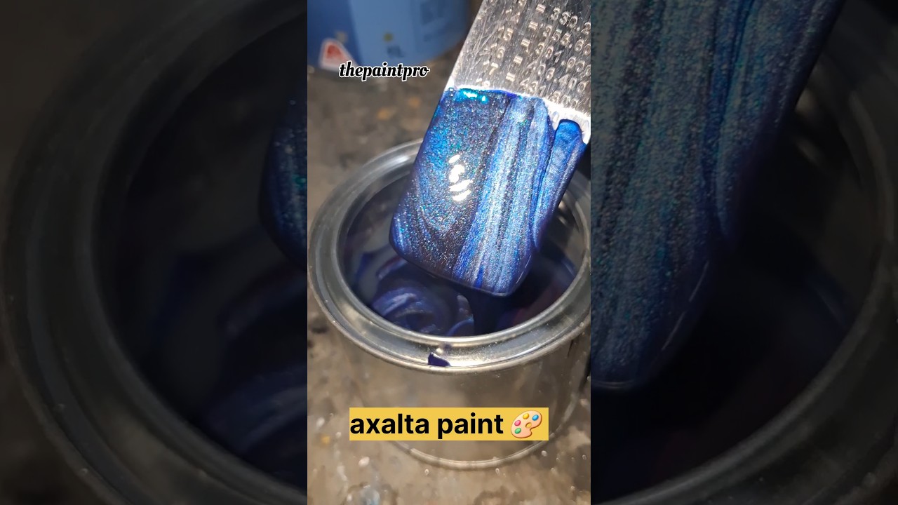 axalta paint blue colour || 