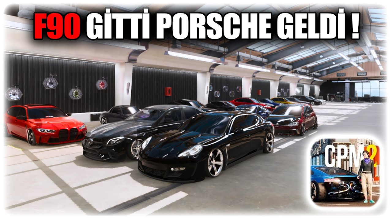 F90 İLE PORSCHE TAKASLADIM | MERCEDES LOGO ÇİZİMİ ! Car Parking Multiplayer 2