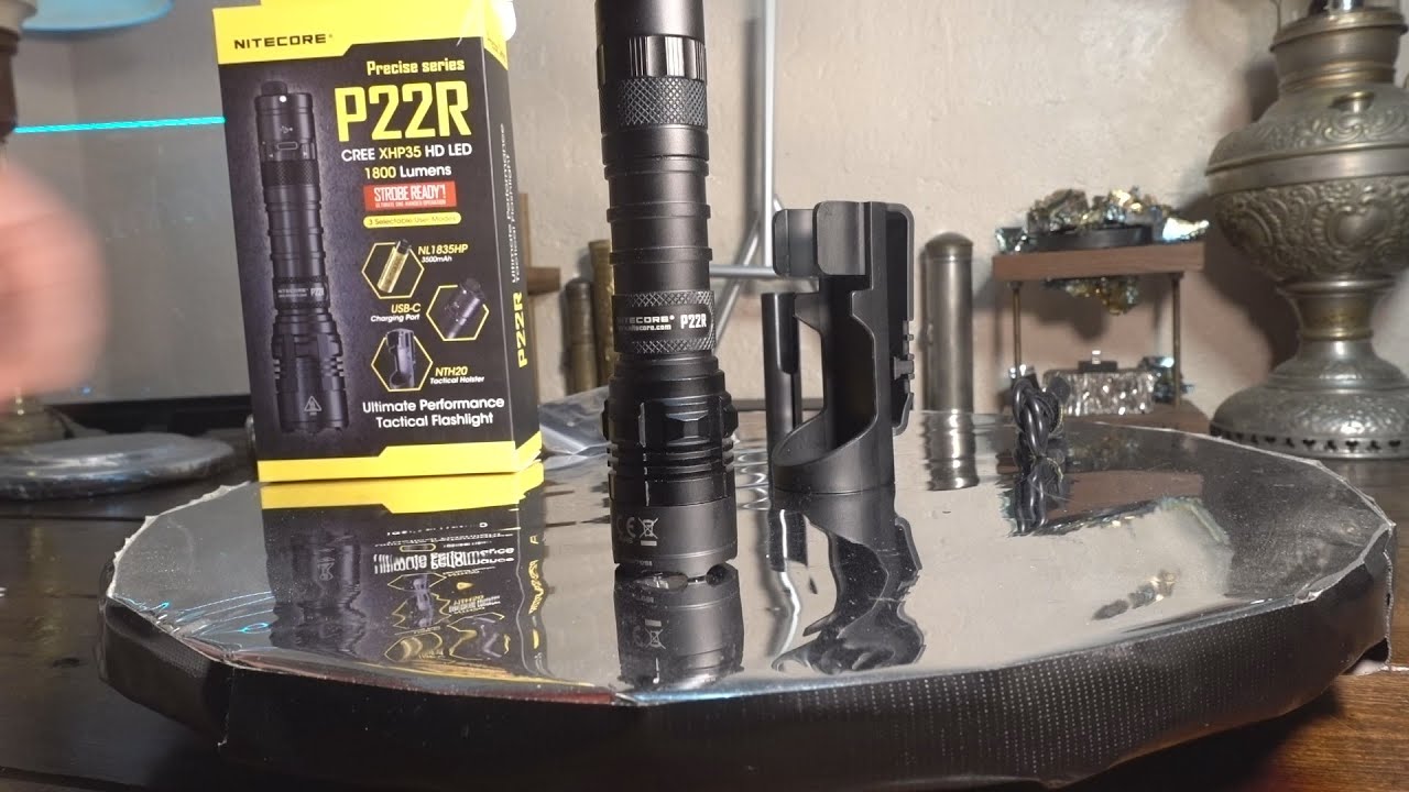 Nitecore P22R 1800 lumen Tactical Flashlight