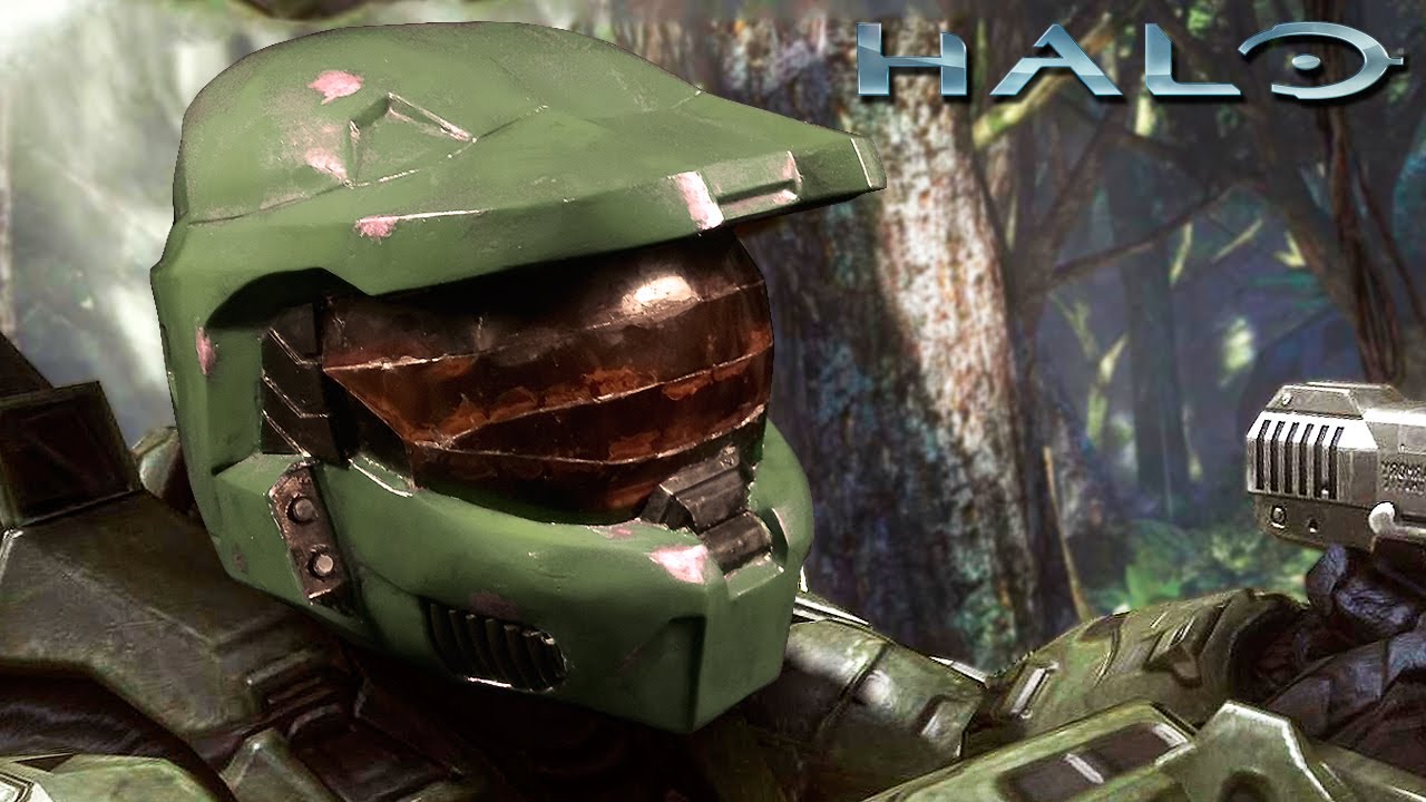 How to make Master Chief Helmet from Halo