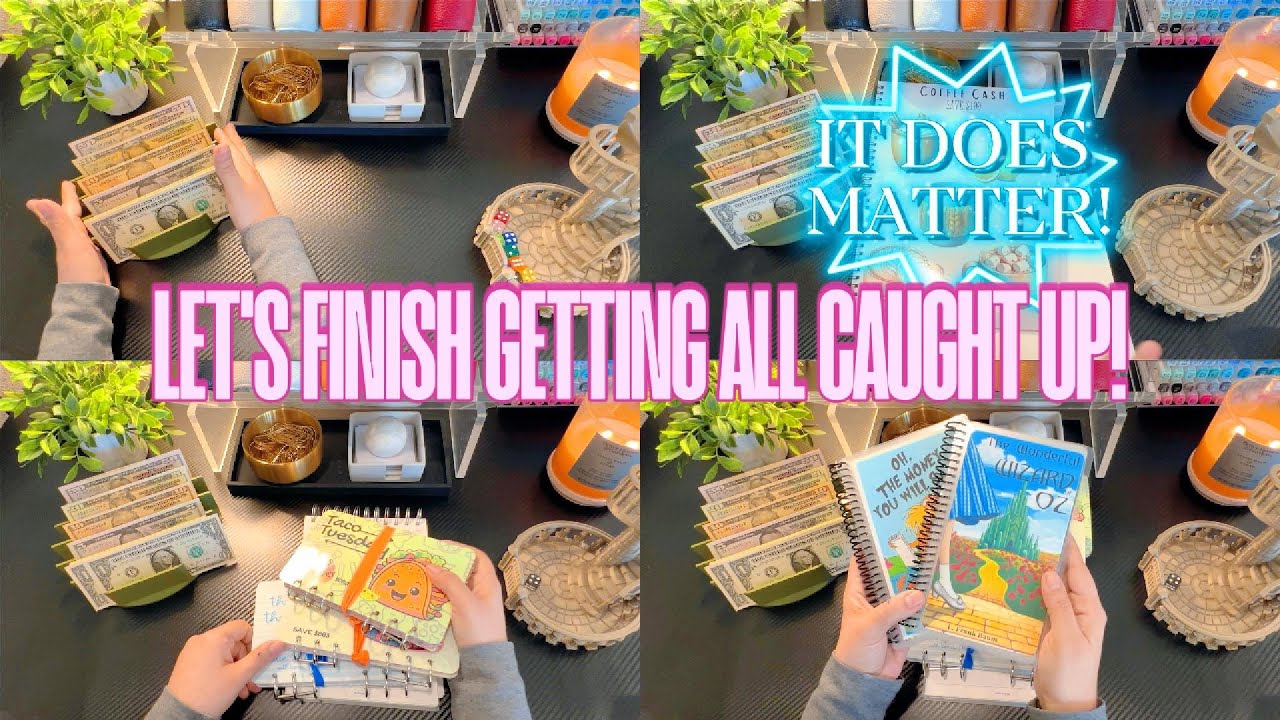 LET'S FINISH CATCHING UP! #cashstuffing #savings #foryou  #money