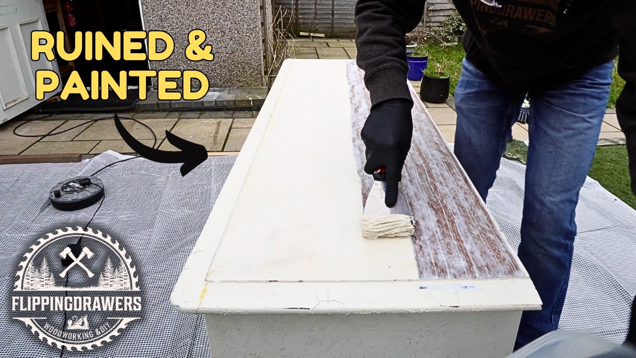 They destroyed it and covered with paint to hide it.  Unbelievable restoration.