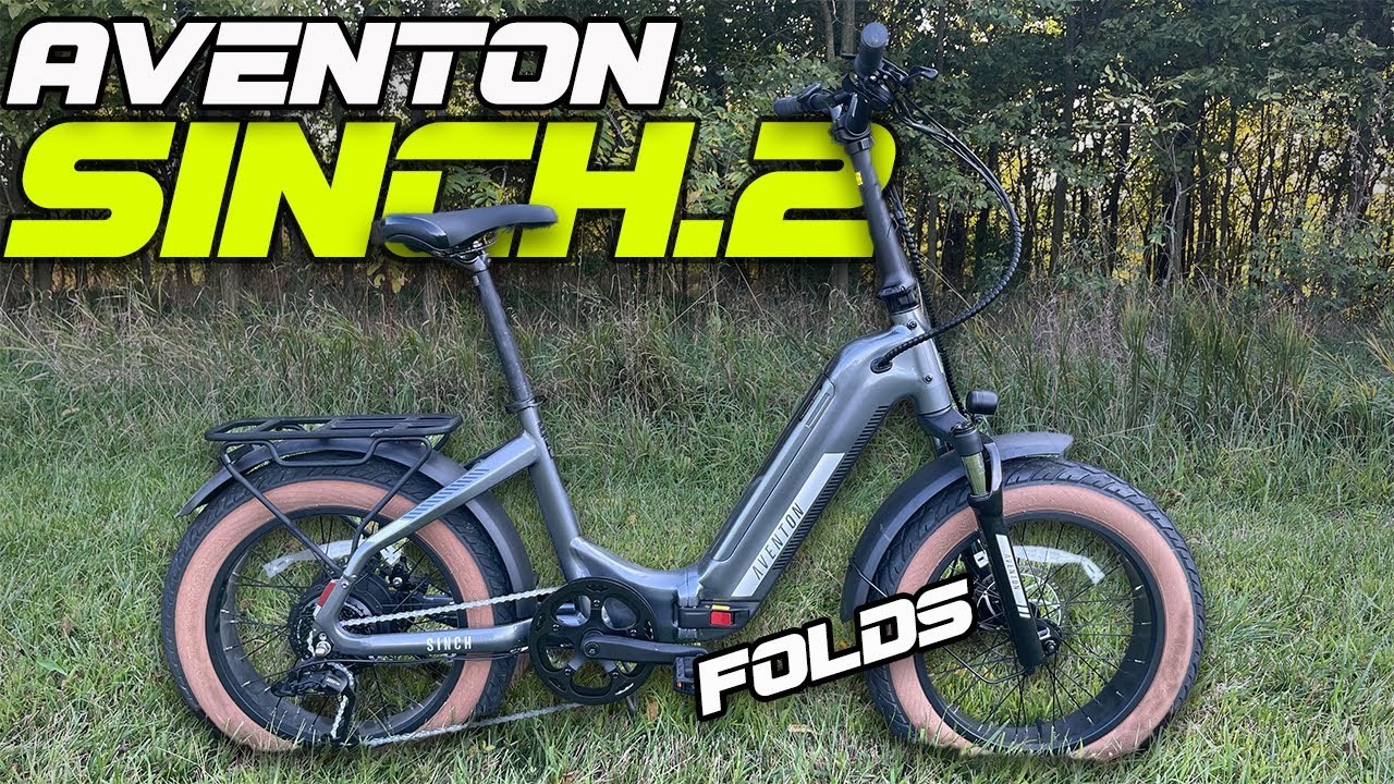 Обзор складного электровелосипеда Aventon Sinch.2 — компактный и мощный