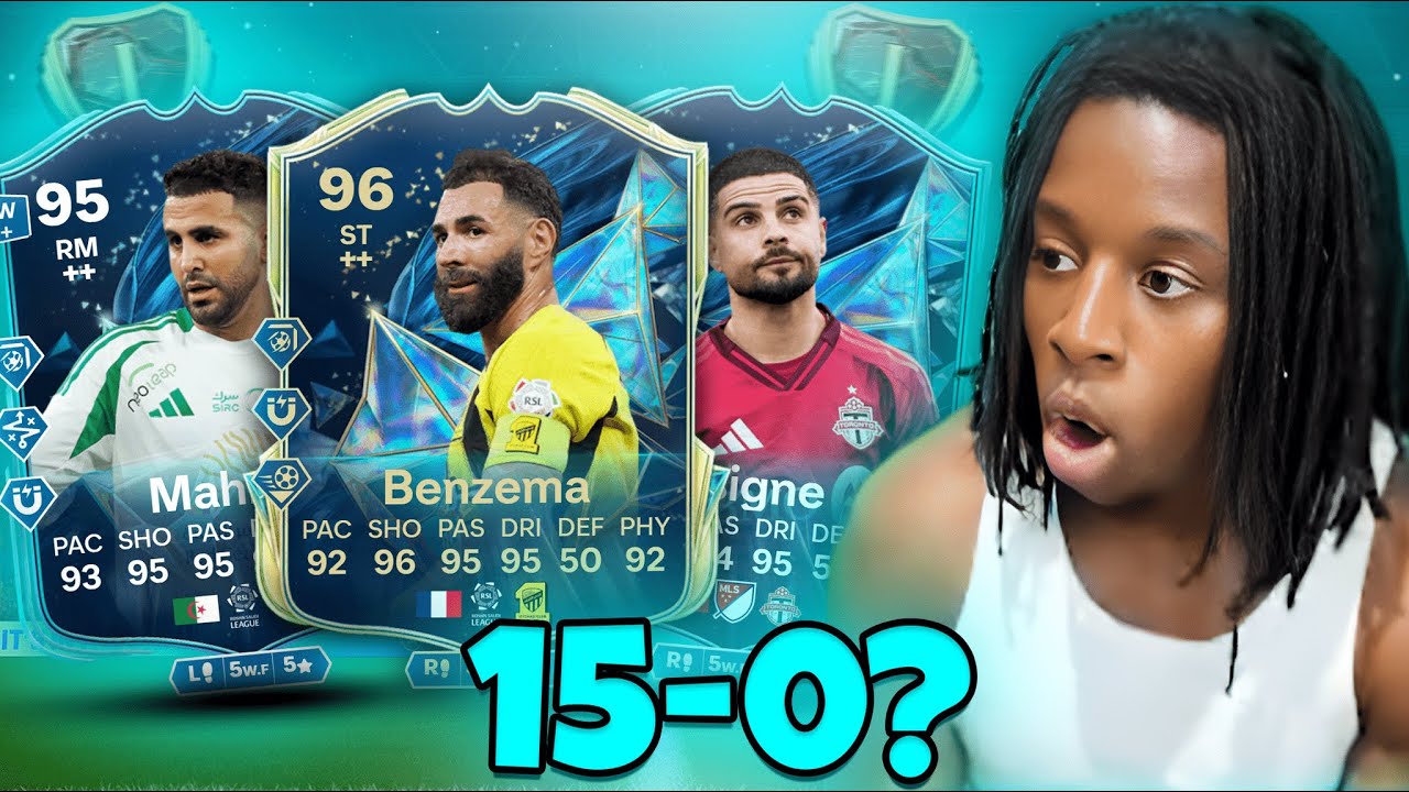 Can Tots Benzema Carry me to 15-0? SBC MAHREZ & ISIGNE ARE INSANE!