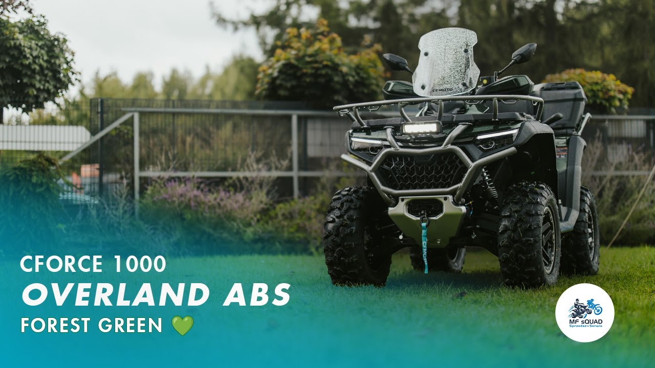🎬 Prezentacja CFMOTO CFORCE 1000 Overland ABS Forest Green &ndash; Salon MF sQUAD 💪