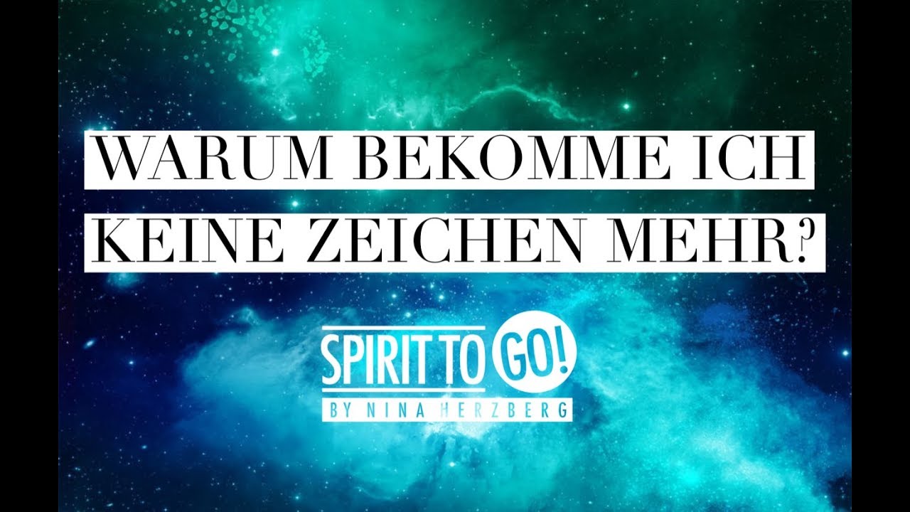 Warum bekomme ich keine Zeichen mehr?