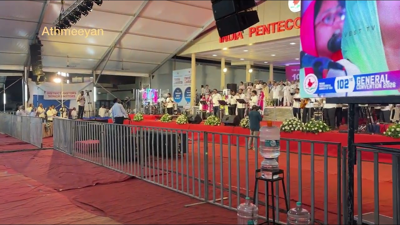 IPC Kumbanad Convention 2026 Choir Singing, Yehova Daivamam vishudha, Christian Convention Choir