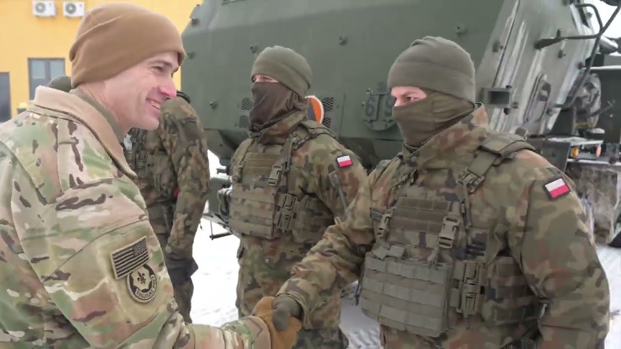 Демонстрации современных военных технологий на авиашоу Winter Falcon 26 в Польше.