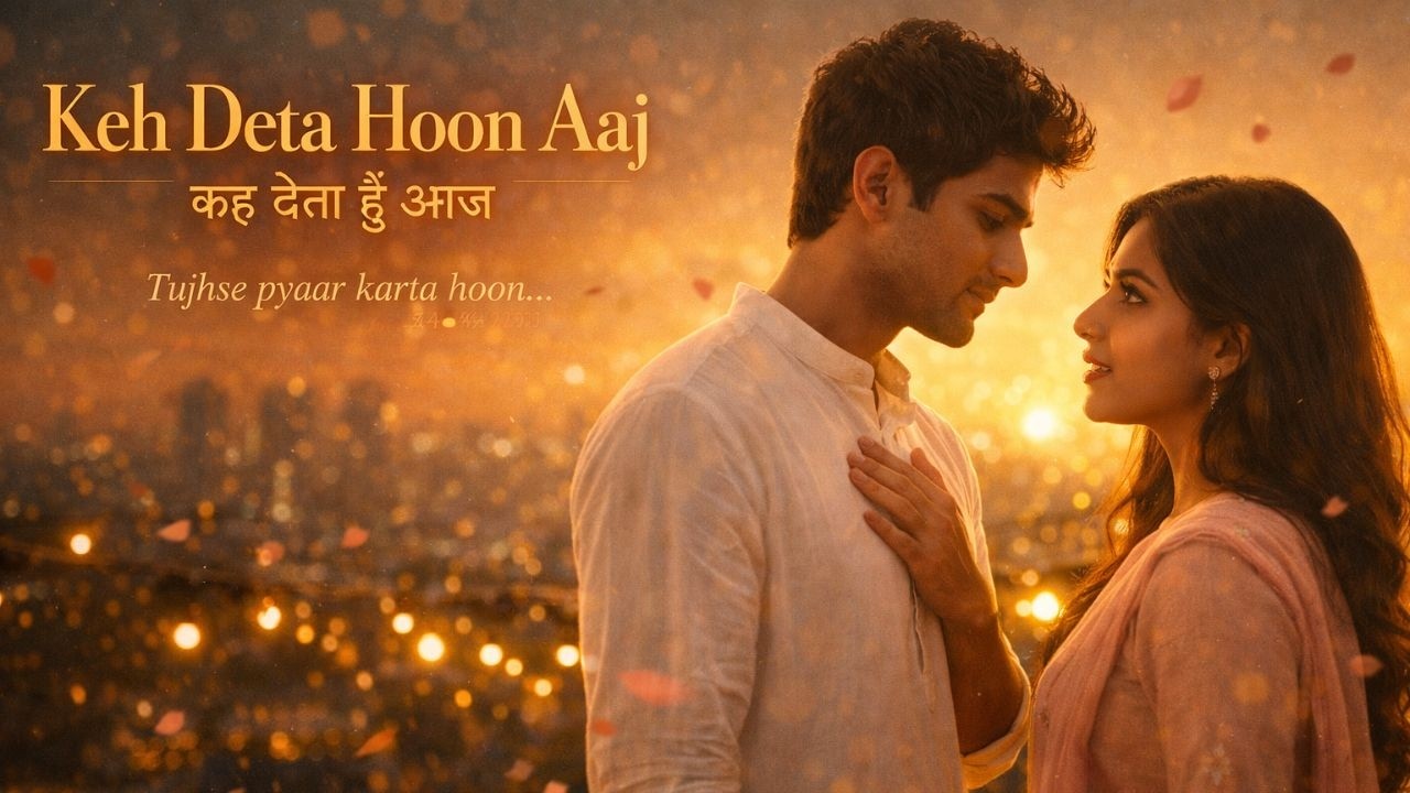 Keh Deta Hoon Aaj | New Hindi Song | Romantic Hindi song | bollywood songs 2026 |