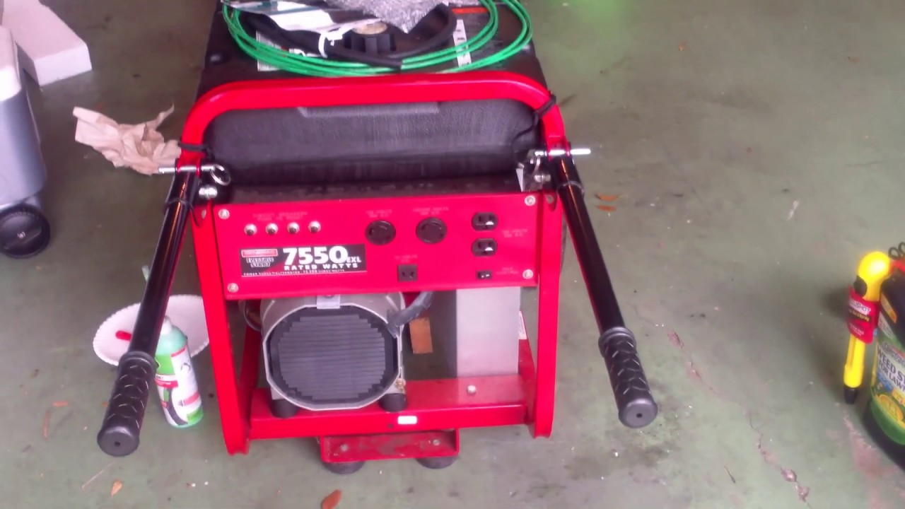 Konserwacja i modyfikacje Generac 7550 EXL