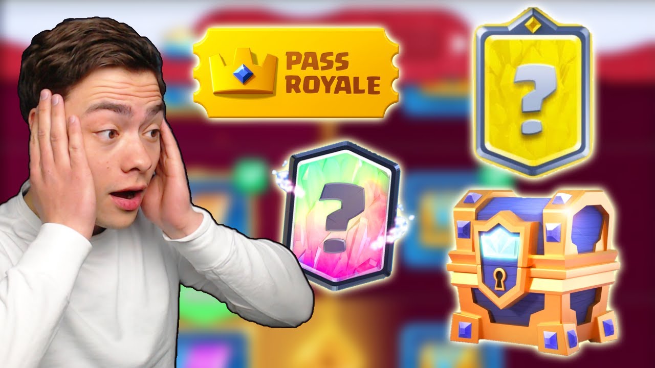 MIJN HELE PASS ROYALE OPENEN OP CLASH ROYALE!