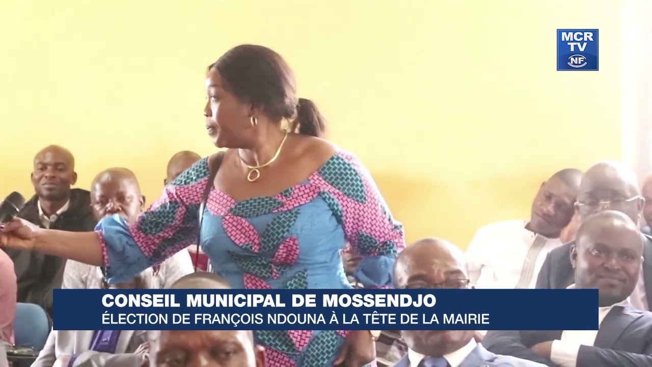 Conseil Municipal de Mossendjo : élection de François NDOUNA à la tête de la mairie