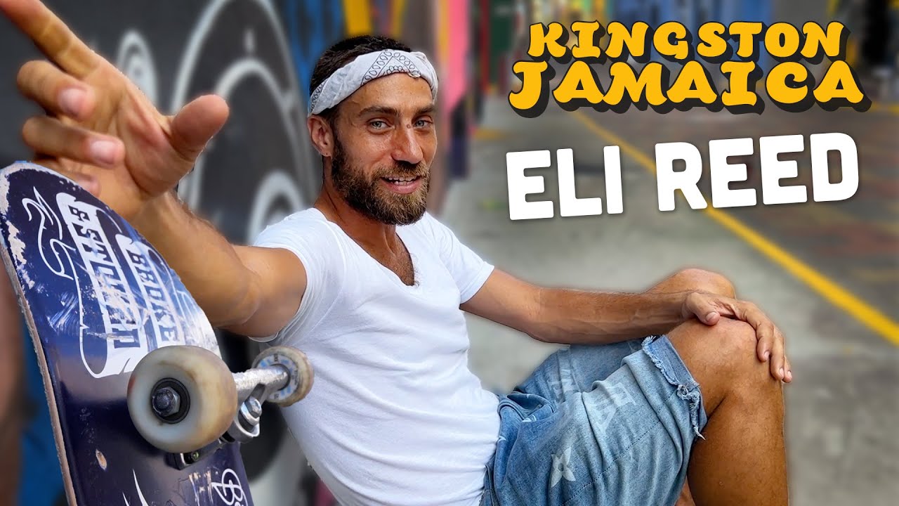 Skateboard Tour in Kingston Jamaica with Eli Reed! @Thecrashflow