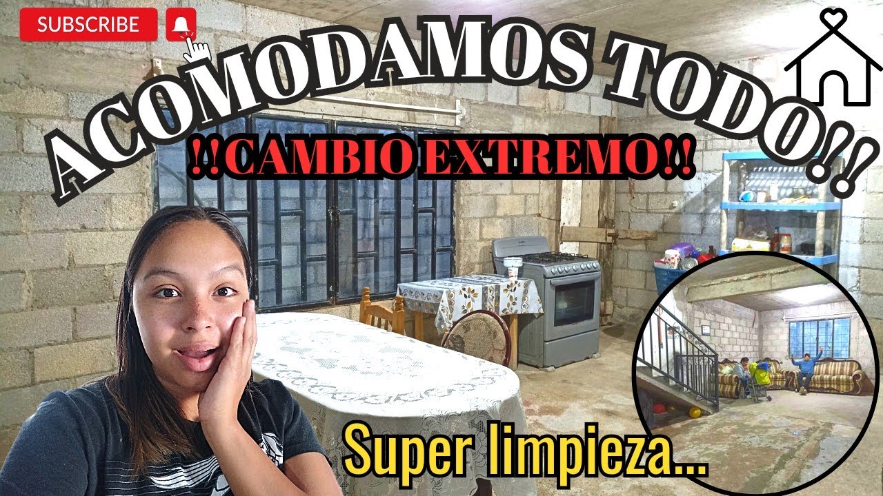 ACOMODAMOS TODO!!😱💯 ASI QUEDO LA CASA 🏠✨limpieza y cambio extremo💯✅