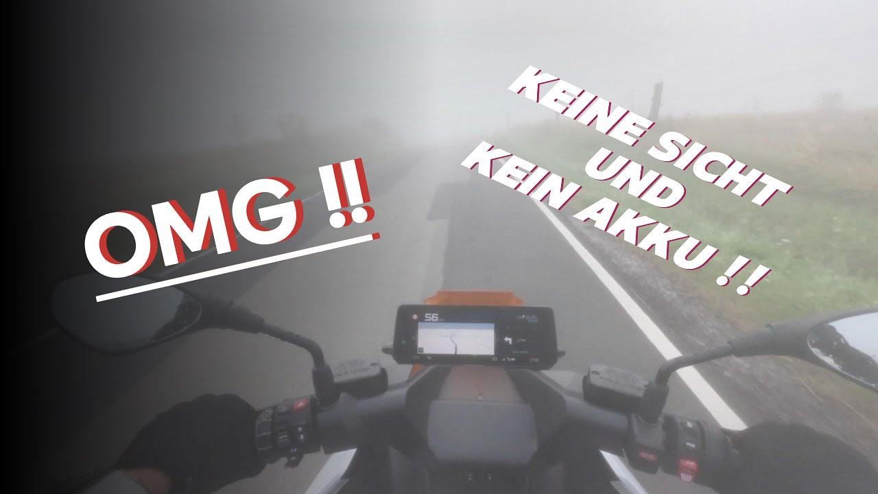 Mit dem BMW CE04 verfahren !
