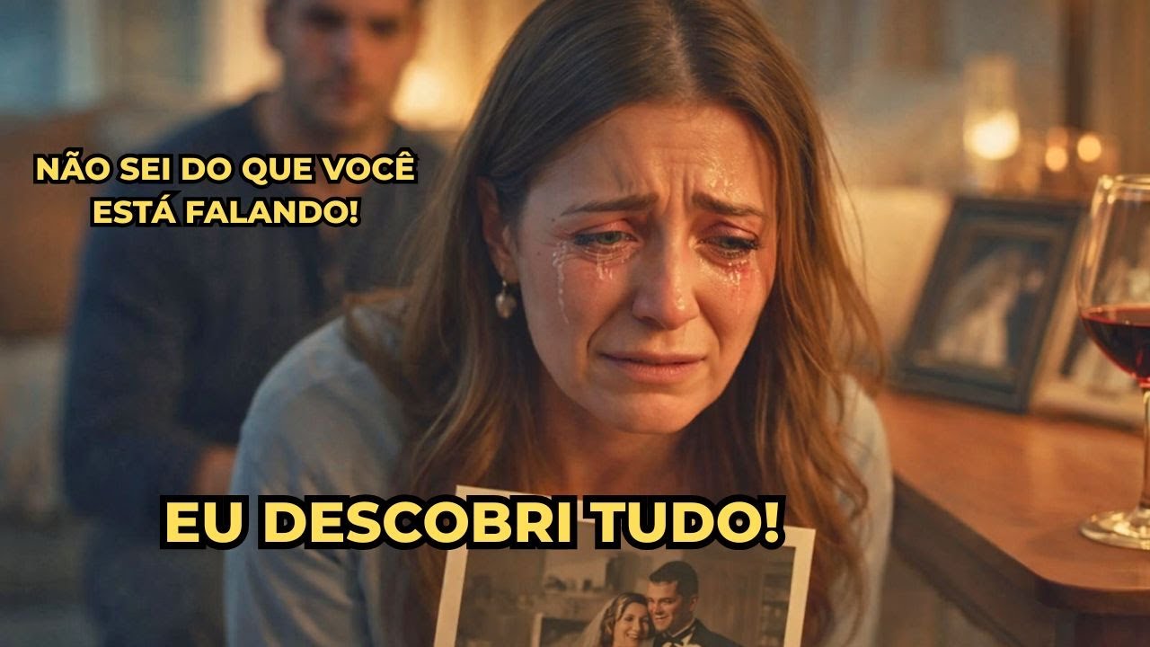 Ele chegou em casa sorrindo... mas deu de cara com a esposa chorando