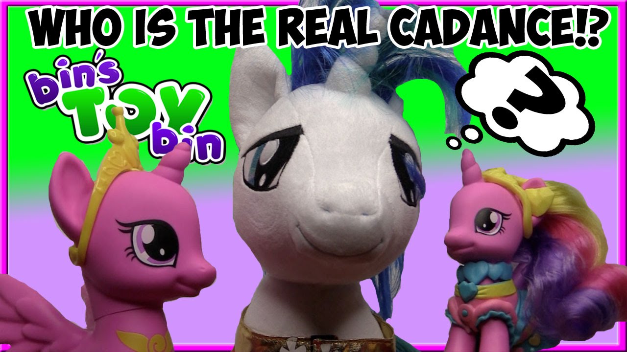 Who's the REAL Cadance!? Build-a-Bear Shining Armor Needs Help! | Bin's Toy Bin