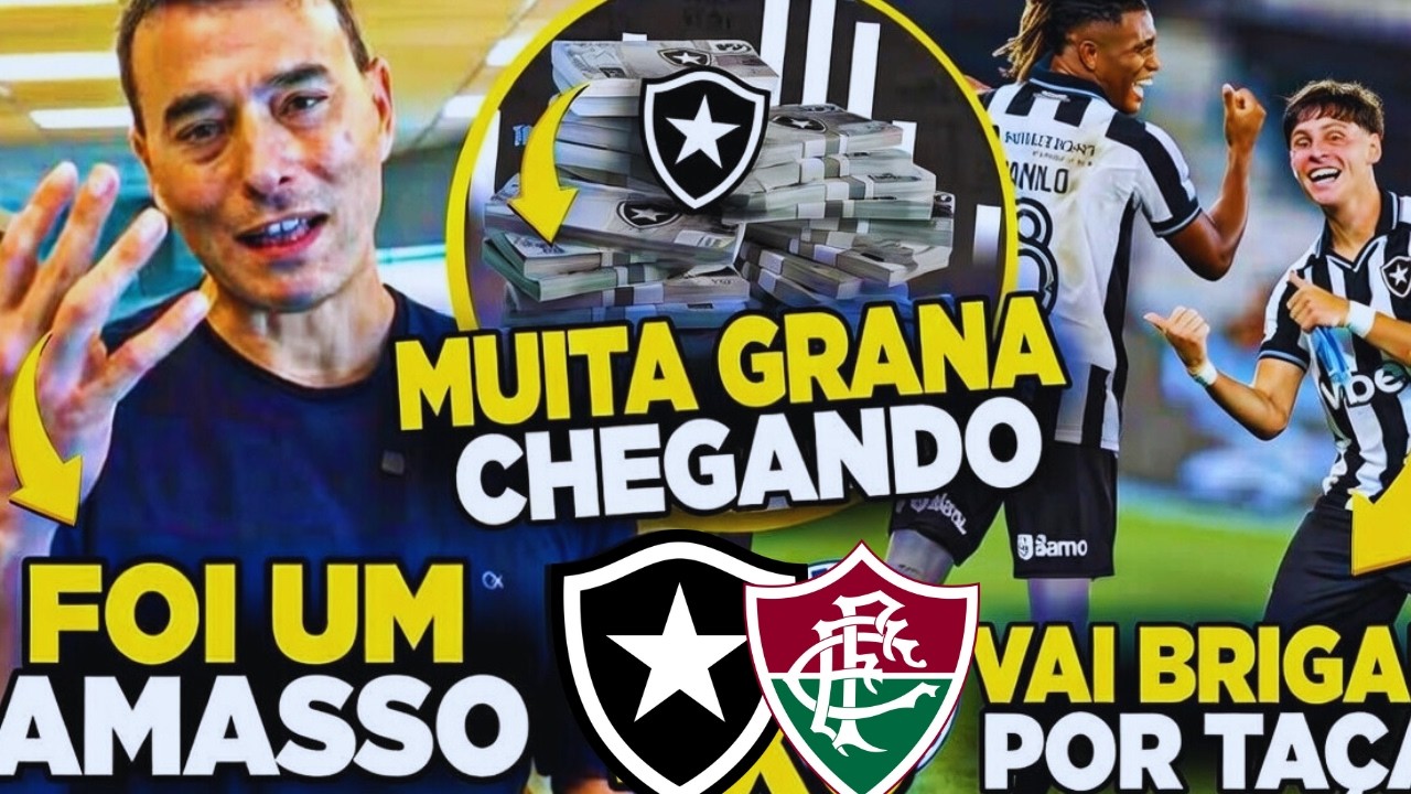 400 MILHÕES 😱 DOIS REFORÇOS FECHANDO!  BOTAFOGO PERDE PRO FLUMINENSE MAS É APLAUDIDO DE PÉ