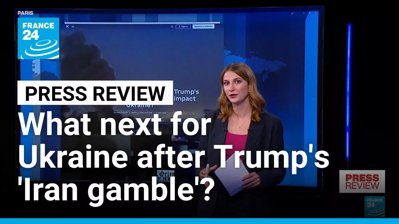 Papers discuss the future of Ukraine after Trump's 'Iran gamble' • FRANCE 24 English