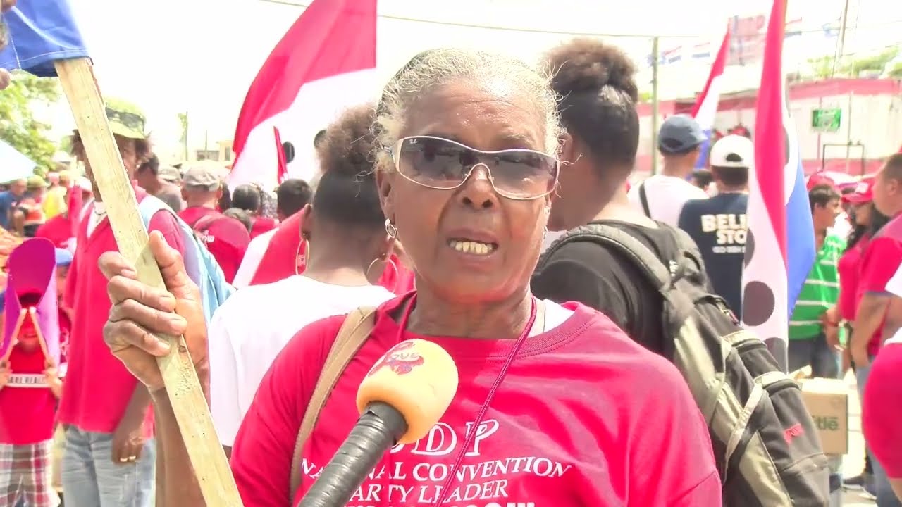 Thousands Protest at UDP Convention, Voicing Discontent Across Belize