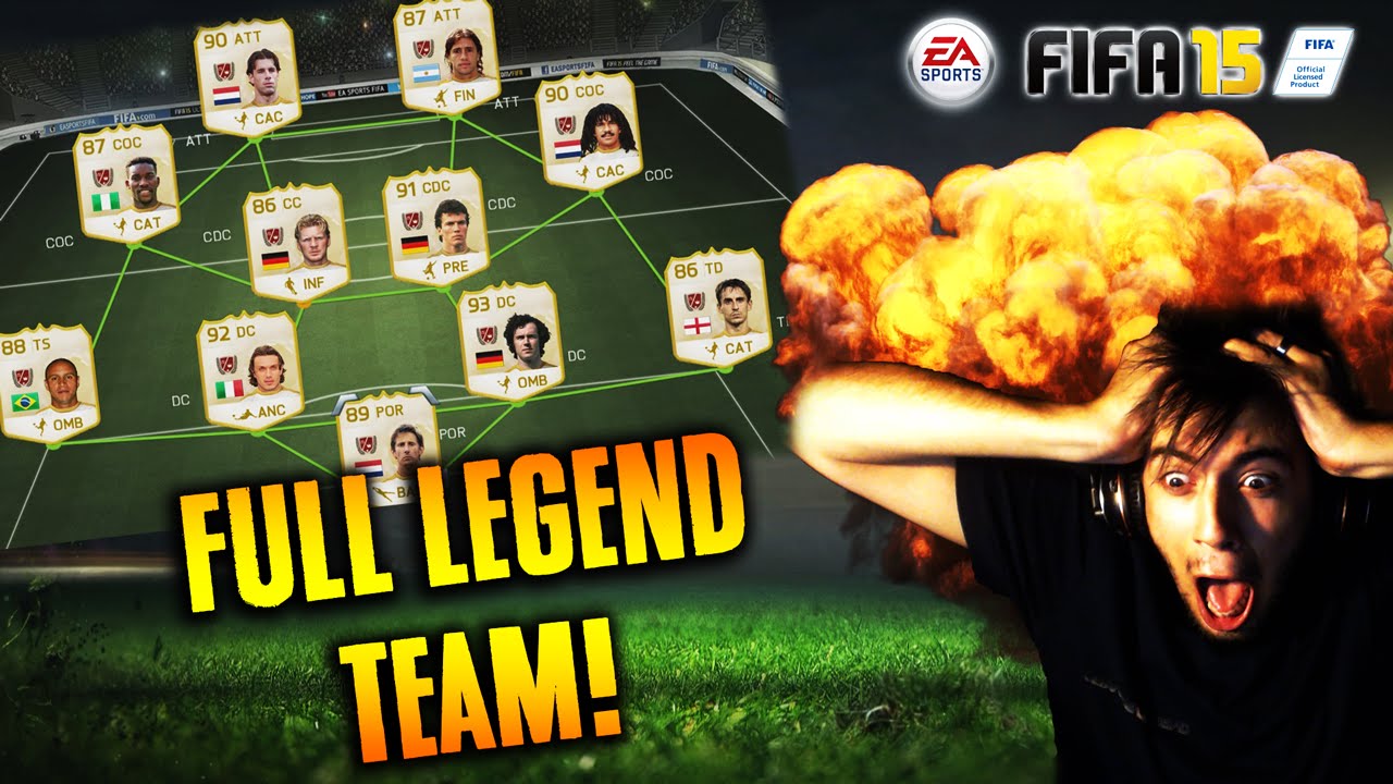 FULL LEGEND TEAM - FIFA 15