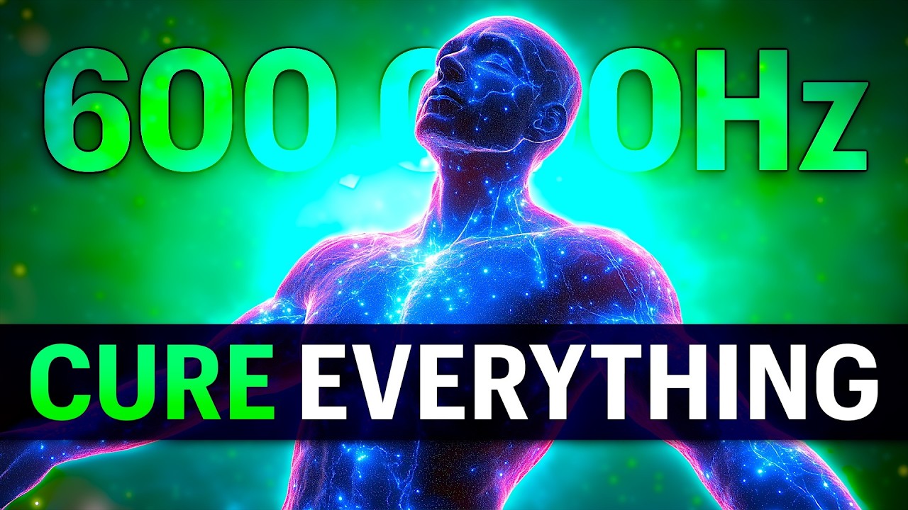 You Need This Ultra-High 600,000Hz + 639Hz VIBRATION to PURIFY Every Cell in Your BODY in Deep Sleep