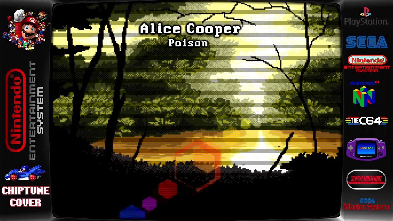 Alice Cooper - Poison ♬Chiptune Cover♬
