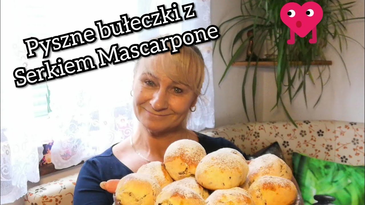 Pyszne bułeczki z Serkiem Mascarpone| Mieszanka polsko-turecka