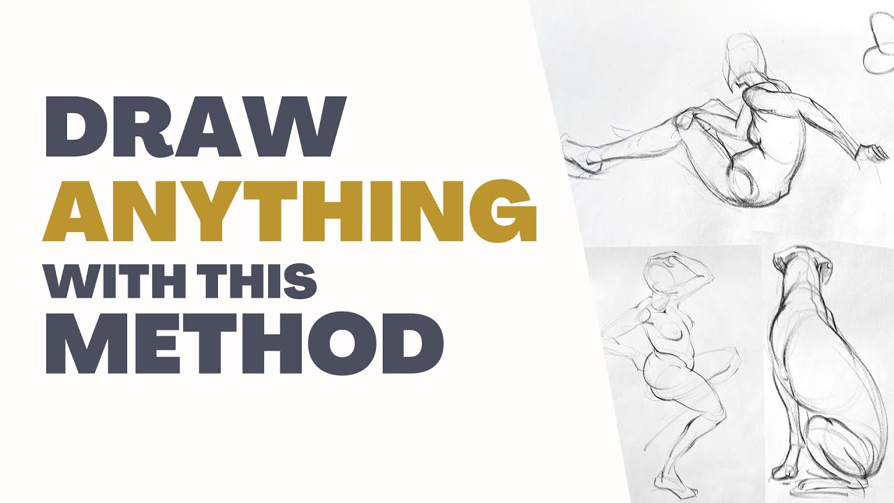 How this Glenn Vilppu drawing method helps me draw anything from imagination