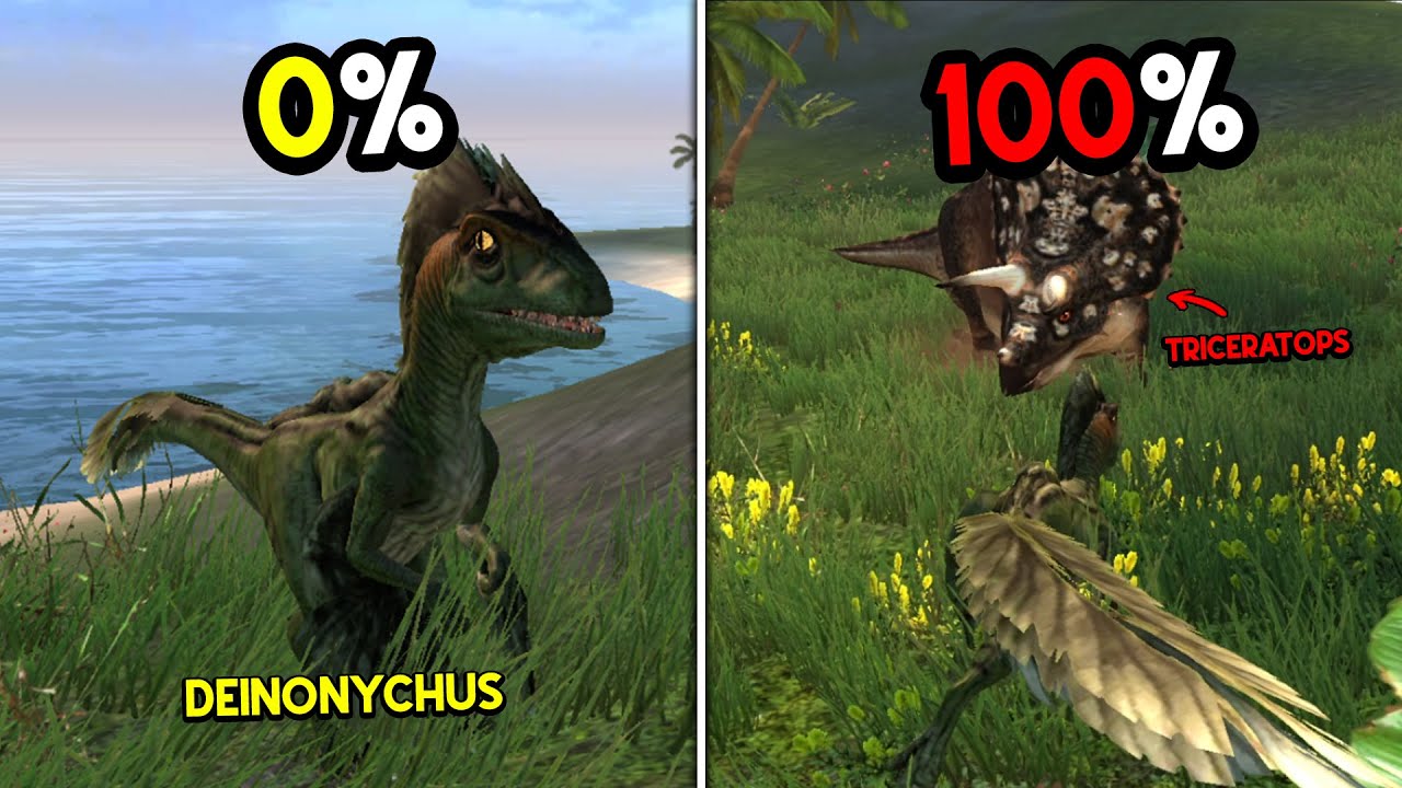 Gue Jadi DEINONYCHUS CERDAS Sampai MEMAKAN DAGING DAN MENCAKAR DINOSAURUS... Jurassic Clash