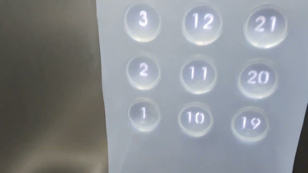 Hyundai High Speed Traction Elevator at Tappyongro Building, Seoul Korea