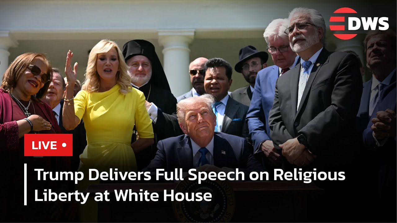LIVE: Trump Delivers Full Speech on Religious Liberty at White House | Washington D.C. News | AC15